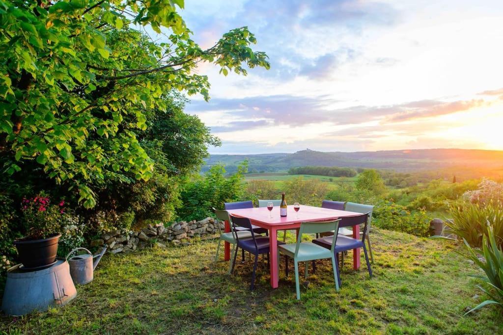 4* Vue Sur La Colline De Vezelay Villa Saint-Pere  Exterior photo